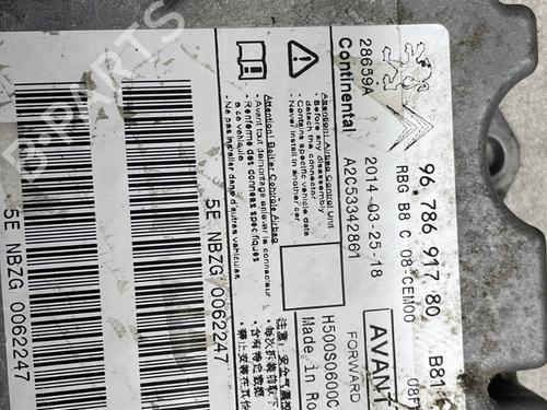 Used ECU airbags ECU airbags DS DS 5 (KF_) 2.0 BlueHDi 180 (180 hp) 29744601 29744601
