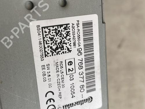 Radio PEUGEOT 508 SW I (8E_) 2.0 HDi | BP29288096E6 