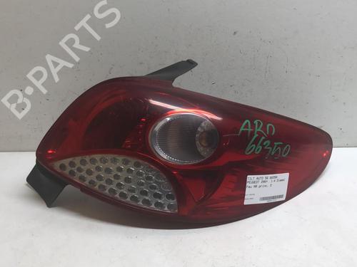 Used Right taillight PEUGEOT 206+ (2L_, 2M_) 1.4 HDi eco 70 (68 hp) 18210301