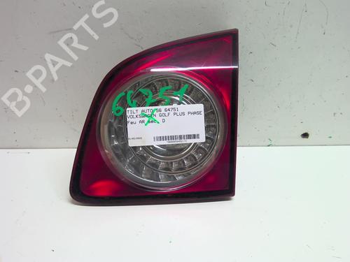 Used Right tailgate light VW GOLF PLUS V (5M1, 521) 1.9 TDI (90 hp) 18213791