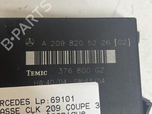 Electronic module MERCEDES-BENZ CLK (C209) CLK 320 CDI (209.320) | BP18212501M83 
