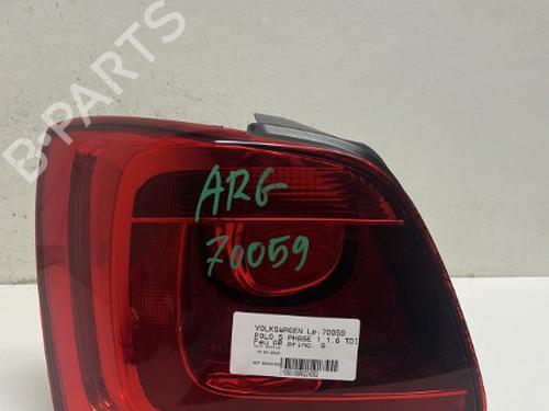 Used Left taillight VW POLO V (6R1, 6C1) 1.6 TDI (90 hp) 18357263