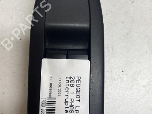 Used Left front window switch PEUGEOT 208 I (CA_, CC_) 1.4 HDi (68 hp) 18332539