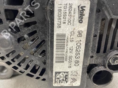 Alternator PEUGEOT 208 I (CA_, CC_) 1.6 HDi / BlueHDi 75 | BP27186302M7