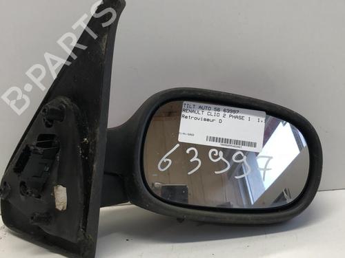 Retrovisor direito RENAULT CLIO II (BB_, CB_) 1.2 16V (BB05, BB0W, BB11, BB27, BB2T, BB2U, BB2V, CB05,... (75 hp) 18213985