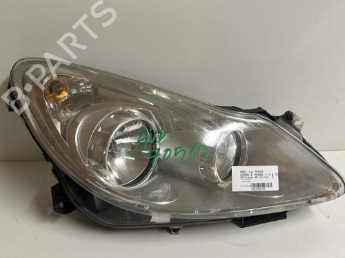 Used Right headlight OPEL CORSA D (S07) 1.3 CDTI (L08, L68) (75 hp) 19124162