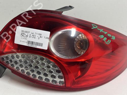 Used Right taillight PEUGEOT 206+ (2L_, 2M_) 1.4 HDi eco 70 (68 hp) 20310884