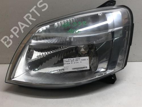 Used Left headlight CITROËN BERLINGO / BERLINGO FIRST Box Body/MPV (M_) 2.0 HDI 90 (MBRHY, MCRHY) (90 hp) 18213066