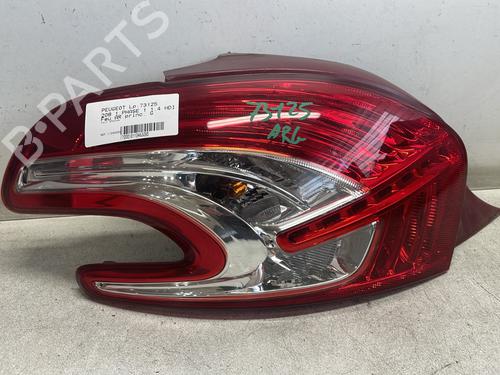 Used Left taillight PEUGEOT 208 I (CA_, CC_) 1.4 HDi (68 hp) 29481669