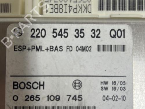 Electronic module MERCEDES-BENZ S-CLASS (W220, V220) S 320 CDI (220.025, 220.125) | BP18530258M83 