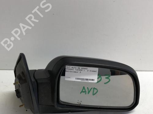 Used Right mirror HYUNDAI TUCSON (JM) 2.0 CRDi (136 hp) 18210833