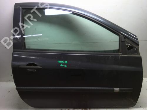 Used Right front door RENAULT CLIO III (BR0/1, CR0/1) 1.2 16V Hi-Flex (BR1U, CR1U) (75 hp) 25436602