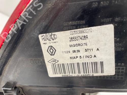Used Right taillight Right taillight RENAULT CLIO IV Grandtour (KH_) 1.5 dCi 90 (KHN3, KHN4) (90 hp) 40268916 40268916
