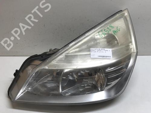 Used Left headlight Left headlight RENAULT ESPACE IV (JK0/1_) 2.0 dCi (JK01, JK02, JK1J, JK1K, JK1H) (150 hp) 18230389 18230389