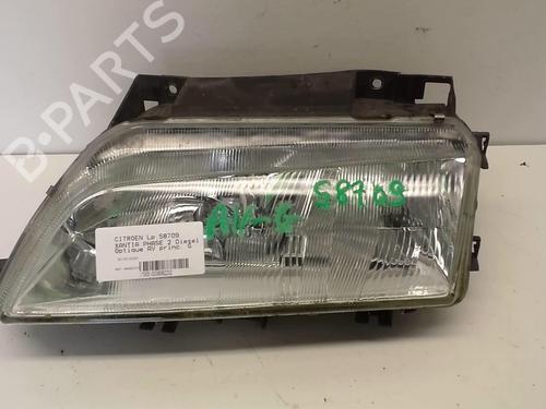 Used Left headlight CITROËN XANTIA (X1_, X2_) 2.1 Turbo D 12V (109 hp) 18228909