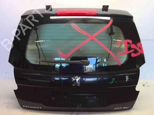 Used Tailgate PEUGEOT 207 SW (WK_) 1.6 HDi (92 hp) 21899668