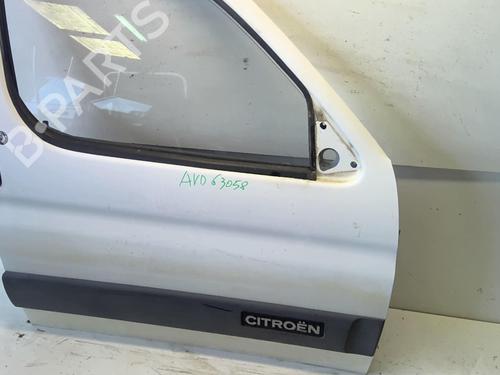 Used Right front door CITROËN BERLINGO / BERLINGO FIRST Box Body/MPV (M_) 1.1 i (MAHDZ, MBHDZ, MBHFX) (60 hp) 18217783