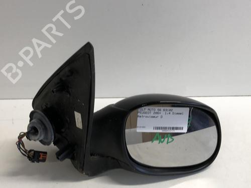 Right mirror PEUGEOT 206+ (2L_, 2M_) 1.4 HDi eco 70 | BP18227783C27