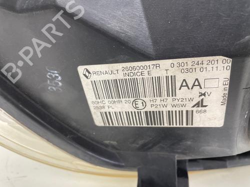 Left headlight RENAULT MEGANE III Hatchback (BZ0/1_, B3_) 1.5 dCi (BZ0C) | BP37637440C28 - Image 5