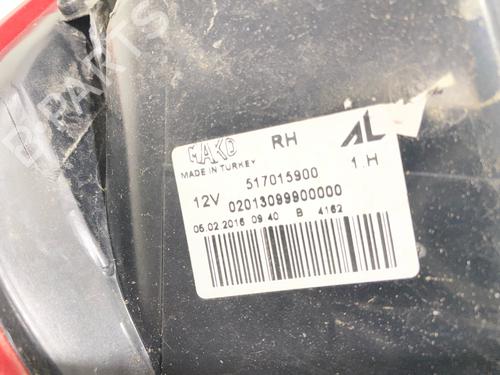 Right taillight FIAT PUNTO (199_) 1.2 (199AXZ1A, 199BXZ1A) | BP37496280C35 - Image 2