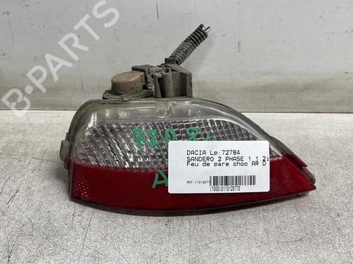 Used Rear bumper right light DACIA SANDERO II 1.2 (75 hp) 29434725