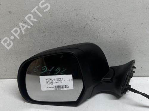 Left mirror DACIA DUSTER (HS_) 1.5 dCi 4x4 (HSMC, HSMD) | BP18222664C26 