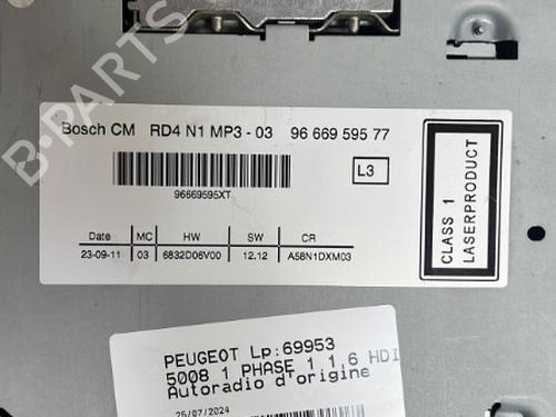 Radio PEUGEOT 5008 (0U_, 0E_) 1.6 HDi | BP19075428E6 