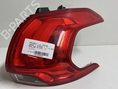 Right taillight PEUGEOT 2008 I (CU_) 1.4 HDi | BP20173200C35 