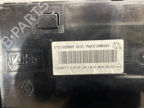 Climate control RENAULT MEGANE III Hatchback (BZ0/1_, B3_) 1.2 TCe (BZ2B, BZ11) | BP27320069I5 