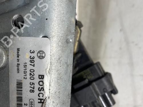 Used Front wipers mechanism Front wipers mechanism PEUGEOT 206+ (2L_, 2M_) 1.4 i (73 hp) 33631971 33631971