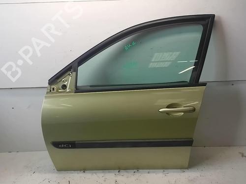 Used Left front door RENAULT MEGANE II (BM0/1_, CM0/1_) 1.5 dCi (BM02, BM13, BM2A, CM02, CM13) (101 hp) 18211692
