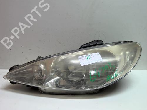 Faro izquierdo PEUGEOT 206 Hatchback (2A/C) 1.4 HDi eco 70 (68 hp) 18217342