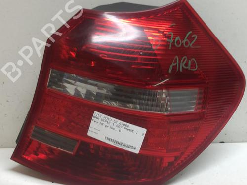 Used Right taillight BMW 1 (E87) 120 d (163 hp) 18207876