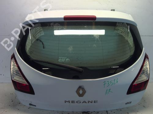 Used Tailgate RENAULT MEGANE III Hatchback (BZ0/1_, B3_) 1.5 dCi (BZ09, BZ0D, BZ1W, BZ29, BZ14) (110 hp) 28952473