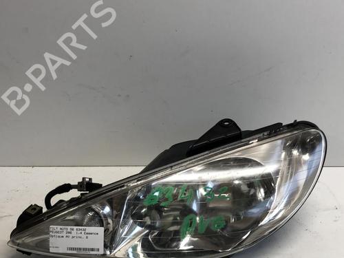 Used Left headlight Left headlight PEUGEOT 206 Hatchback (2A/C) 1.4 i (75 hp) 18214144 18214144