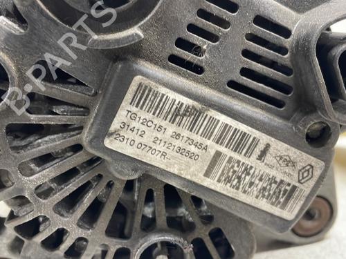 Alternator DACIA DUSTER (HS_) 1.5 dCi | BP30755019M7