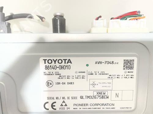 Radio TOYOTA AYGO (_B4_) 1.0 (KGB40) | BP37461230E6 - Image 2