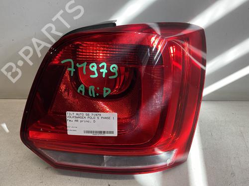 Used Right taillight VW POLO V (6R1, 6C1) 1.6 TDI (90 hp) 24593856