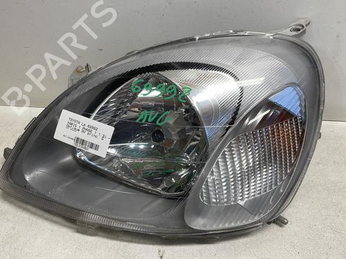 Venstre forlygte TOYOTA YARIS (_P1_) 1.3 (NCP10, SCP12_) (86 hp) 25591334