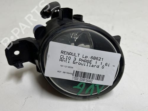 Used Left front fog light RENAULT CLIO III (BR0/1, CR0/1) 1.6 16V (BR05, BR0B, BR0Y, BR15, BR1J, BR1M, BR1Y, CR0B,... (112 hp) 22360447