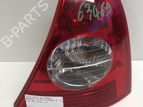 Højre baglygte RENAULT CLIO II (BB_, CB_) 1.2 (BB0A, BB0F, BB10, BB1K, BB28, BB2D, BB2H, CB0A,... (58 hp) 18220585