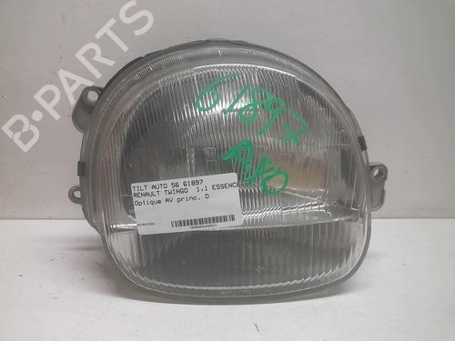 Used Right headlight RENAULT TWINGO I (C06_) 1.2 (C066, C068) (58 hp) 18228305
