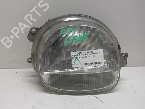 Used Right headlight RENAULT TWINGO I (C06_) 1.2 (C066, C068) (58 hp) 18214762