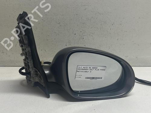 Used Right mirror VW GOLF PLUS V (5M1, 521) 1.4 TSI (122 hp) 18209905