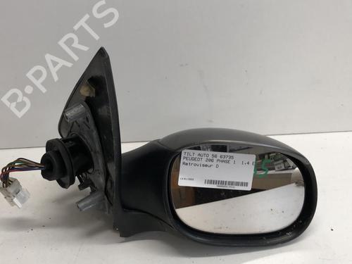 Right mirror PEUGEOT 206 Hatchback (2A/C) 1.4 i | BP18227774C27 