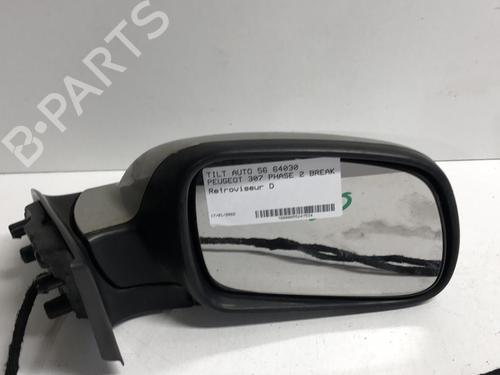 Right mirror PEUGEOT 307 Break (3E) 2.0 HDi 135 | BP18217580C27