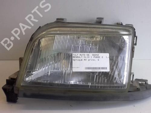 Used Left headlight RENAULT CLIO I (B/C57_, 5/357_) 1.4 (80 hp) 18215522