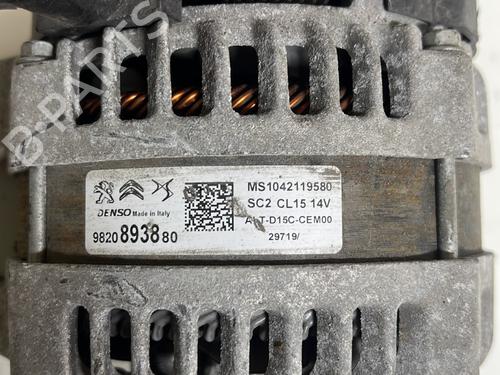 Used Alternator Alternator PEUGEOT 308 II (LB_, LP_, LW_, LH_, L3_) 1.5 BlueHDi 130 (131 hp) 25136040 25136040