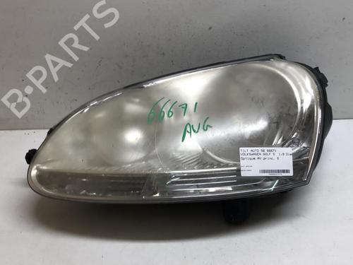 Used Left headlight VW GOLF V (1K1) 1.9 TDI (90 hp) 18207905