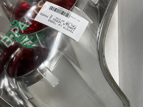 Left taillight TOYOTA COROLLA Verso (ZER_, ZZE12_, R1_) 2.2 D-4D (AUR10_, AUR10R) | BP25276488C34 
